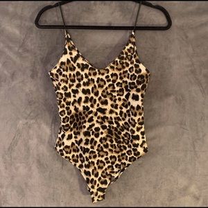 Spaghetti strap body suit